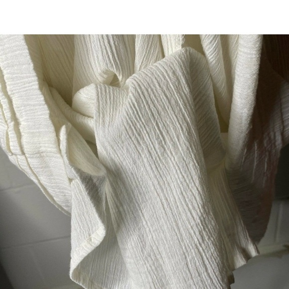 All saints white lace Broderie mini dress size 0 - Picture 6 of 12